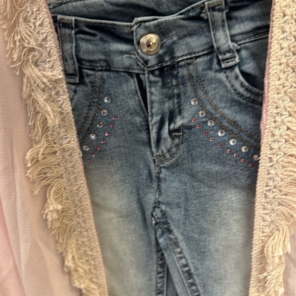 BNWT 3PC Tank,Jeans & overlay - Picture 4 of 7